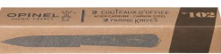 Boite de 2 Couteaux d'Office N°102 Carbone