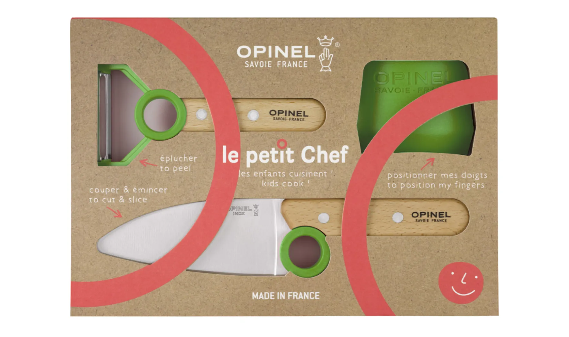 Coffret cuisine pour enfant "Le Petit Chef" Vert