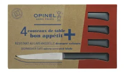 Coffret de 4 couteaux de table Bon Appétit + Anthracite