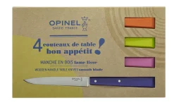 Coffret de 4 couteaux de table N°125 Bon Appétit Pop