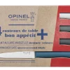 Coffret de 4 couteaux de table Bon Appétit + Tempête (Couleurs panachées)