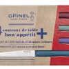 Coffret de 4 couteaux de table Bon Appétit + Glam (Couleurs panachées)