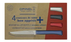 Coffret de 4 couteaux de table Bon Appétit + Primo (Couleurs panachées)