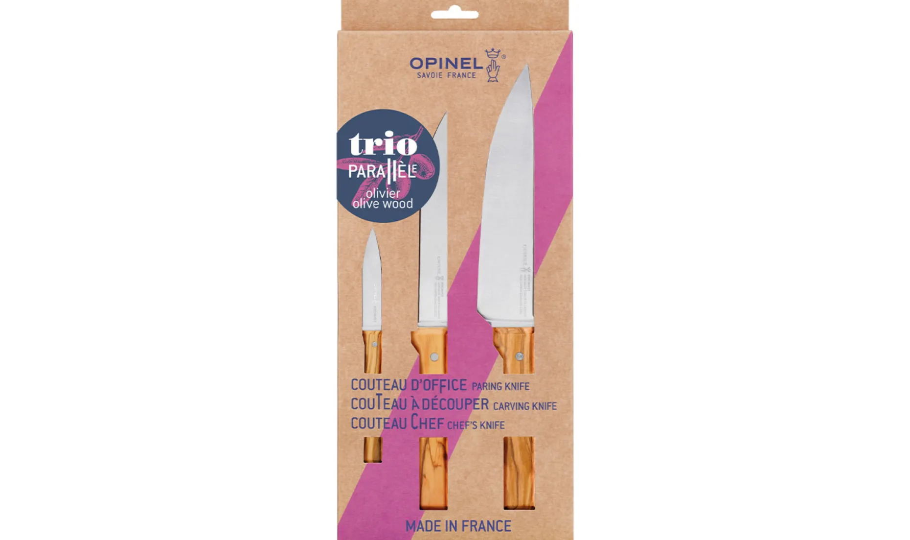 Coffret Trio Parallèle Olivier